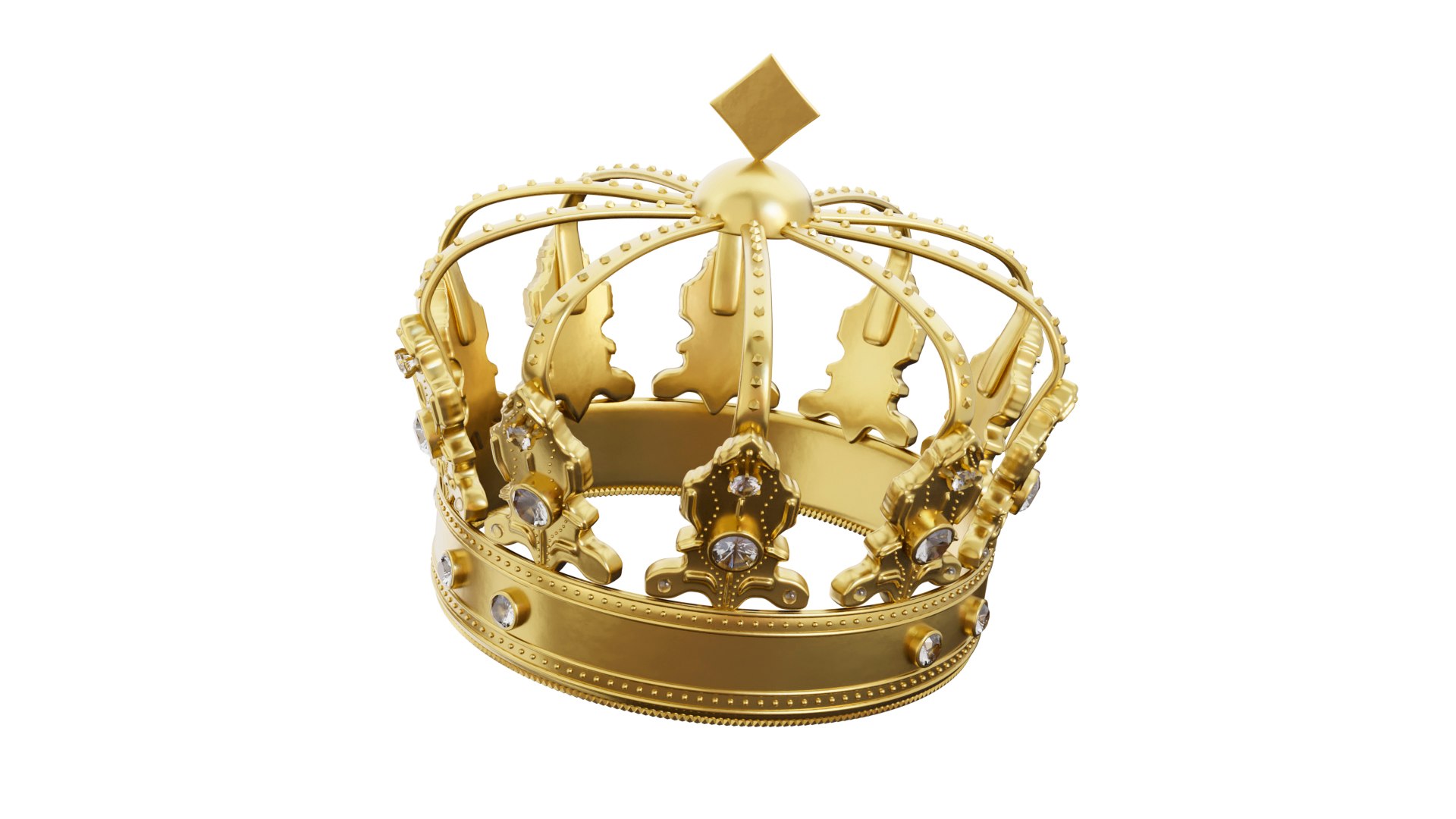 Golden Crown with Diamonds 3D model https://p.turbosquid.com/ts-thumb/hN/akXBMg/rC/korona9c/jpg/1683232954/1920x1080/fit_q87/d81e293648d61b8078e7b7a5021fce90eeae927c/korona9c.jpg