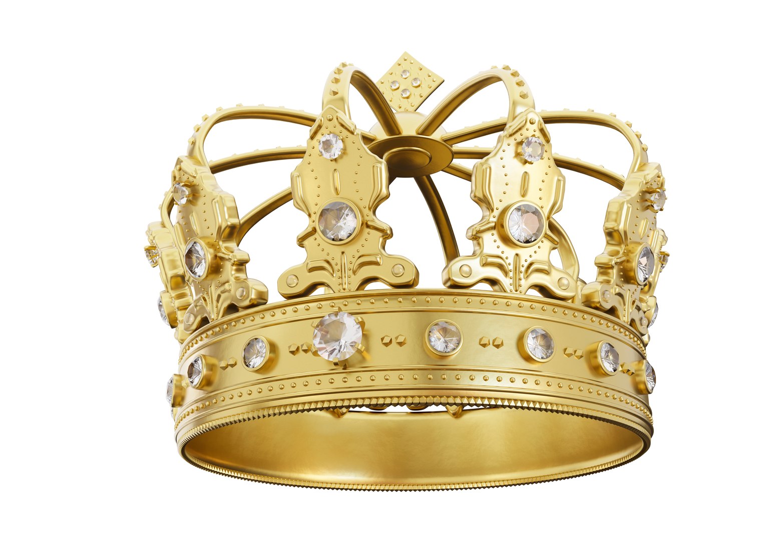 Golden Crown with Diamonds 3D model https://p.turbosquid.com/ts-thumb/hN/akXBMg/vO/korona9b/jpg/1683232354/1920x1080/fit_q87/79c8e0af2995e37a9128a42baac15cccade234aa/korona9b.jpg