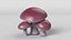 blewit mushrooms 3D model