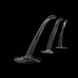 3D liquid splash pack 3 model