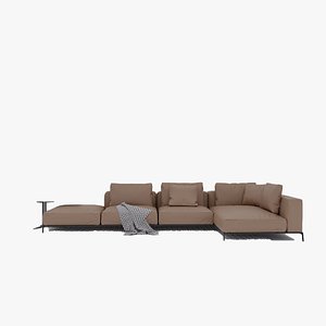3D Lsofa model model