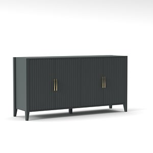 Cabinet Sideboard with 4 DoorsV2020 3D model