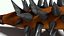 Iron Spiked Club Bat Mace