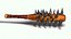 Iron Spiked Club Bat Mace