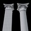 3D model roman column