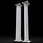 3D model roman column