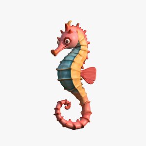 3D Seahorse