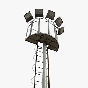 light tower 3D model