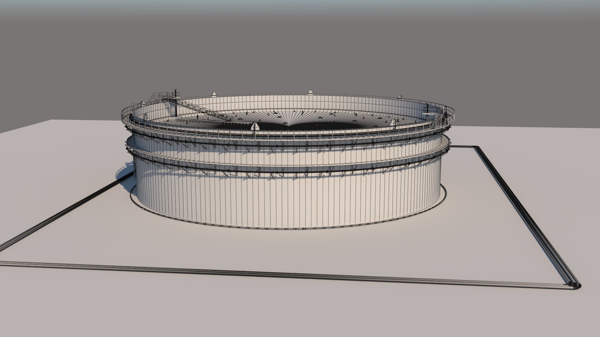 3D Ultra Detailed Floating Roof Crude Oil Storage Tank - Industrial Refinery Petroleum Tank https://p.turbosquid.com/ts-thumb/hN/u0MRUz/KX/w2/jpg/1781188348/1920x1080/fit_q87/e65b797c08e666df9722e397b687923677703550/w2.jpg