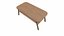 Einfacher Couchtisch aus Holz, Low-Poly, PBR