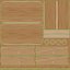 Einfacher Couchtisch aus Holz, Low-Poly, PBR