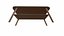 Einfacher Couchtisch aus Holz, Low-Poly, PBR