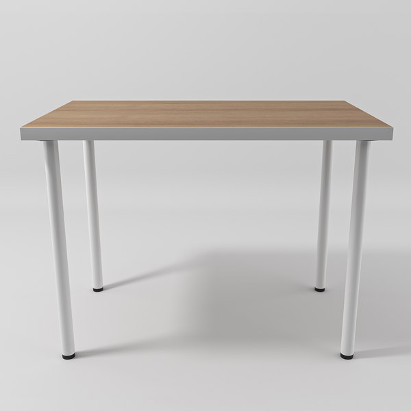 3D ikea linnmon table adils