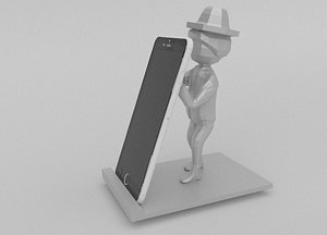 Phone Holder Man