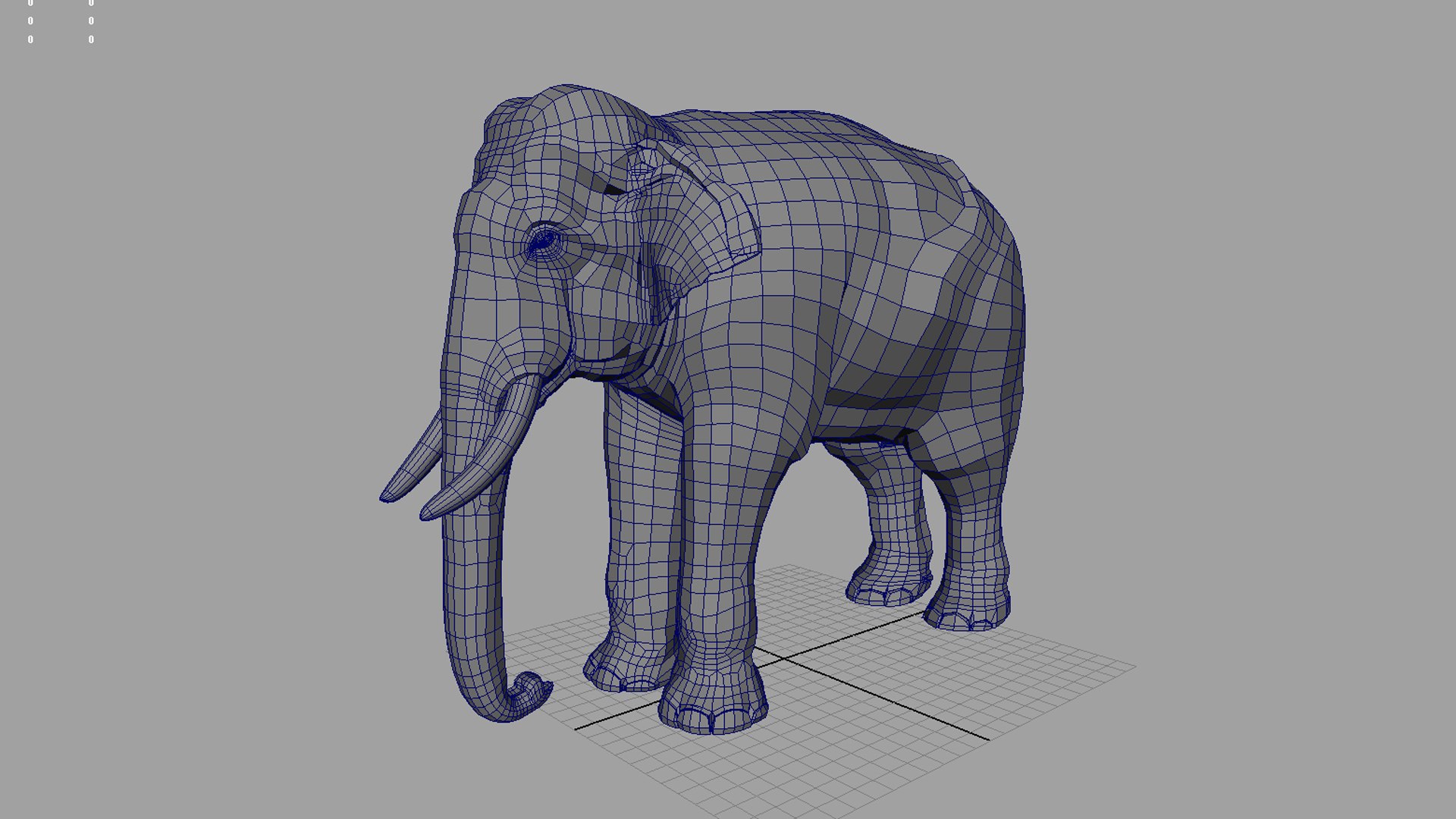 Asian Elephant Rig 3D Model - TurboSquid 1586113