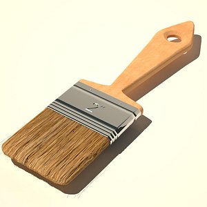 3d model paint brush 2