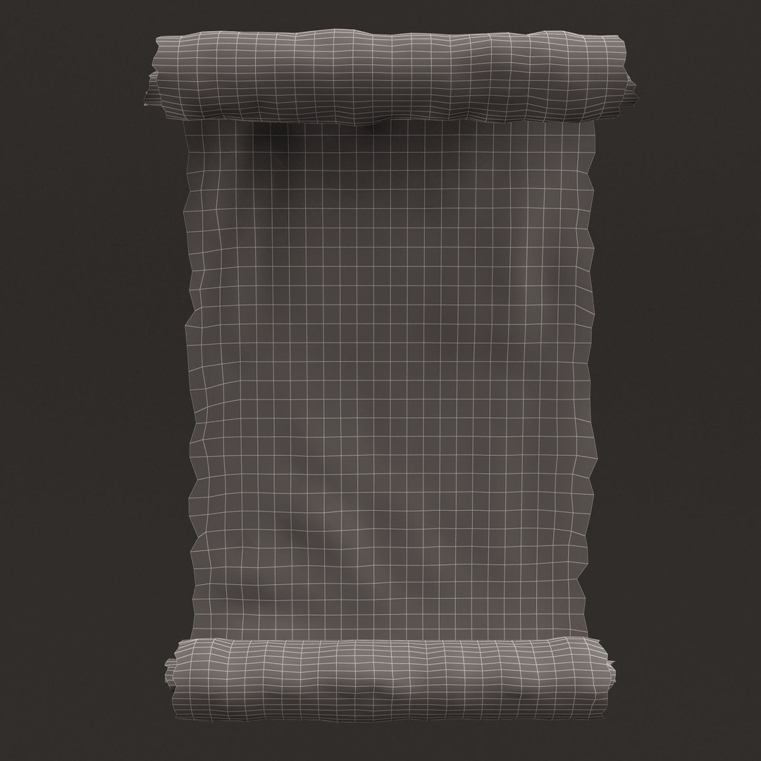 Scroll 3d Model