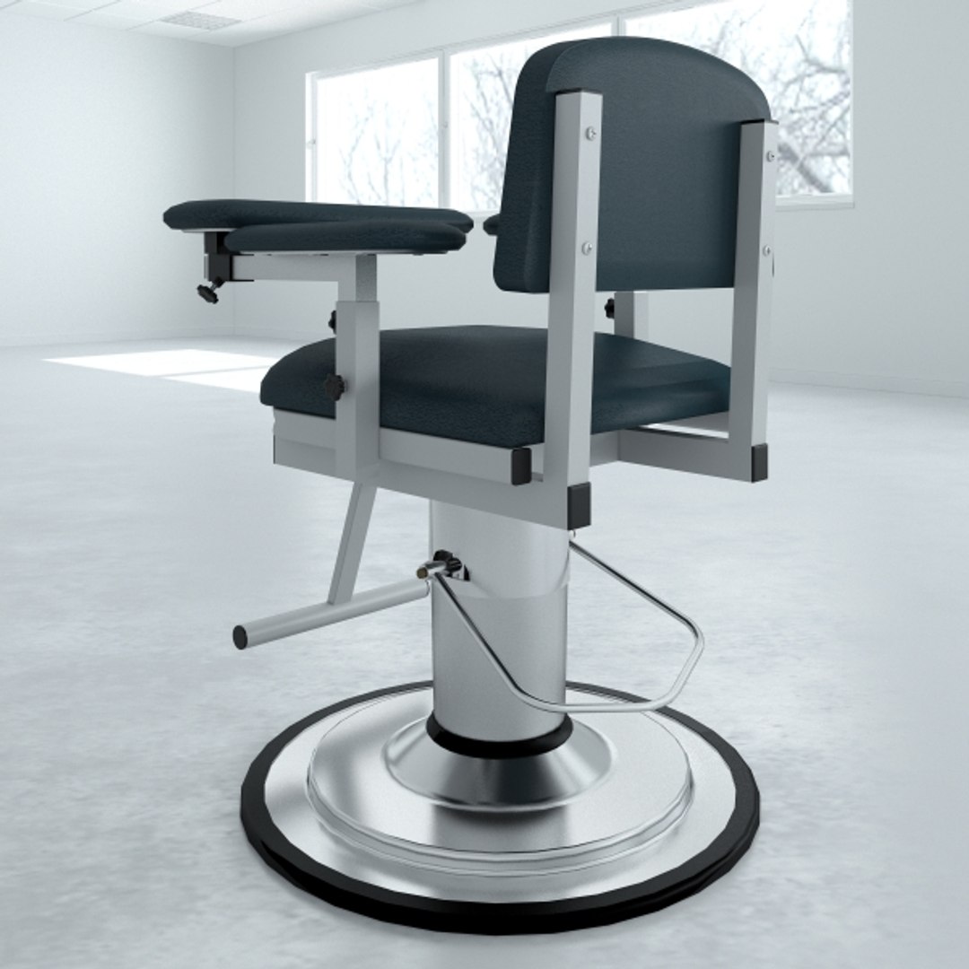 3D Medical Blood Drawing Chair Model - TurboSquid 1220328