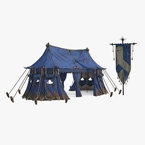 Ancient campsite tents