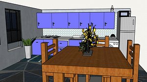 Kitchen 3D Model 3D model