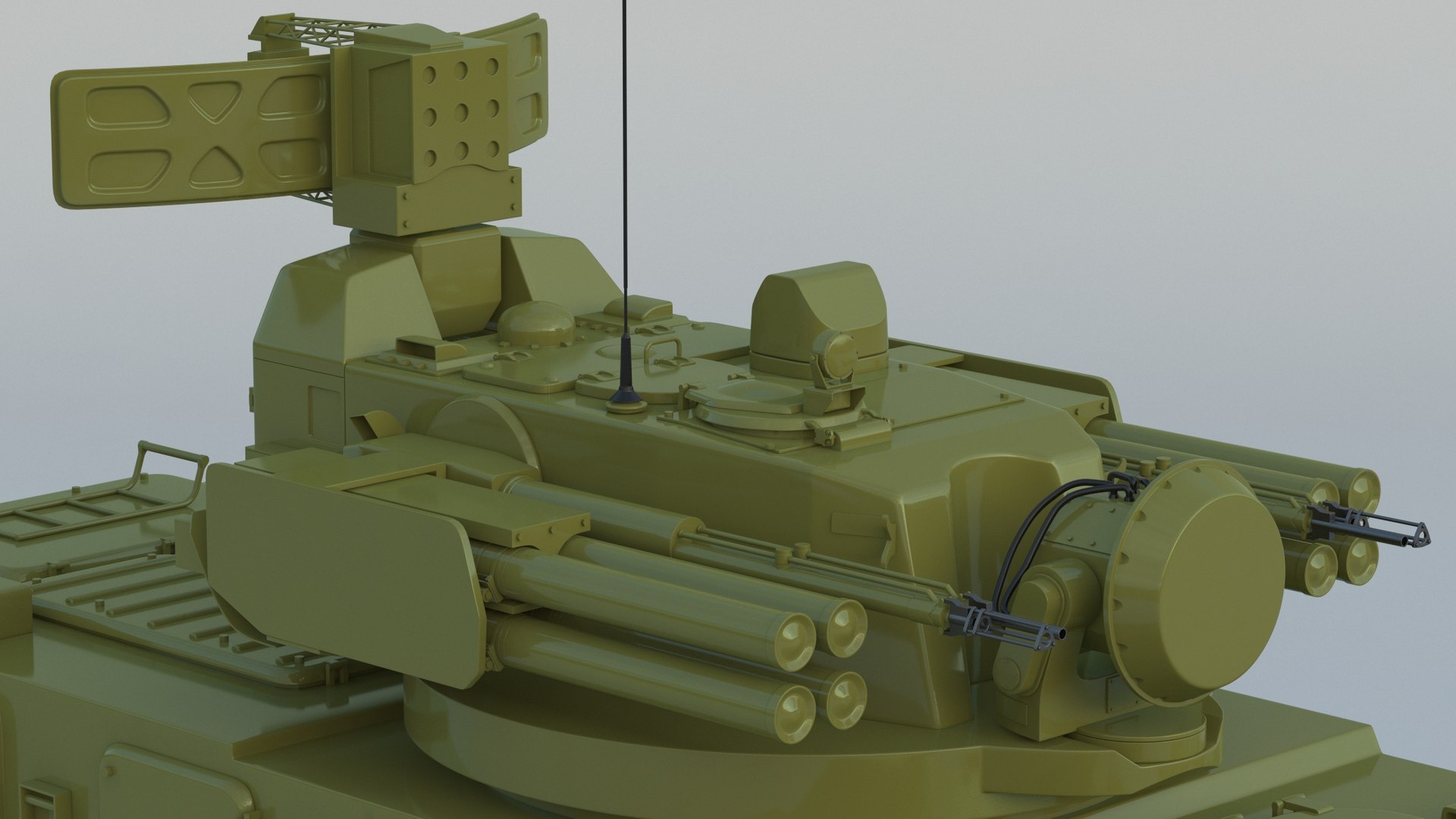 2k22 Tunguska Sa-19 Grison 3D Model - TurboSquid 1484728