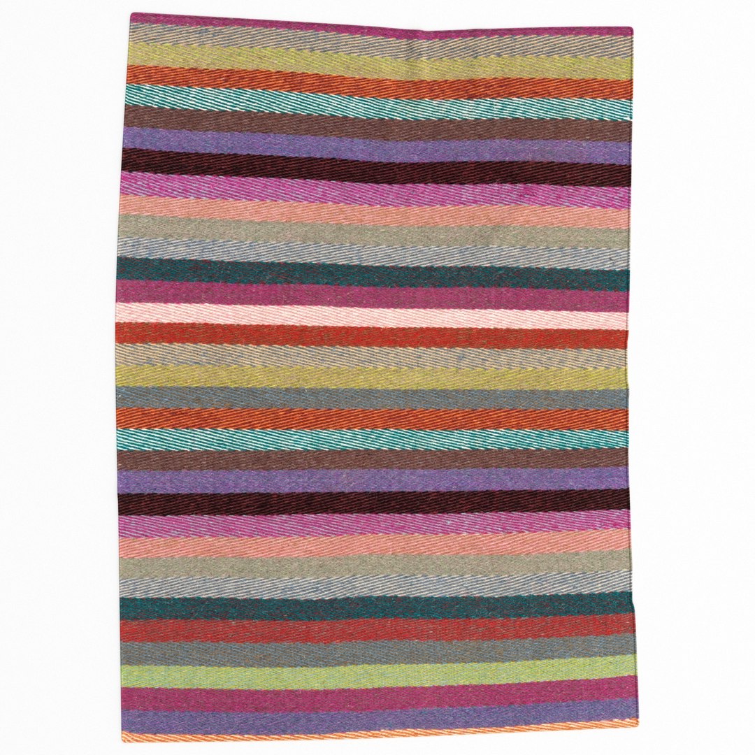 Liniedesign Caravan Pink Rug 3d Max