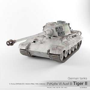 German tank PzKpfw VI Ausf B Tiger II '312'