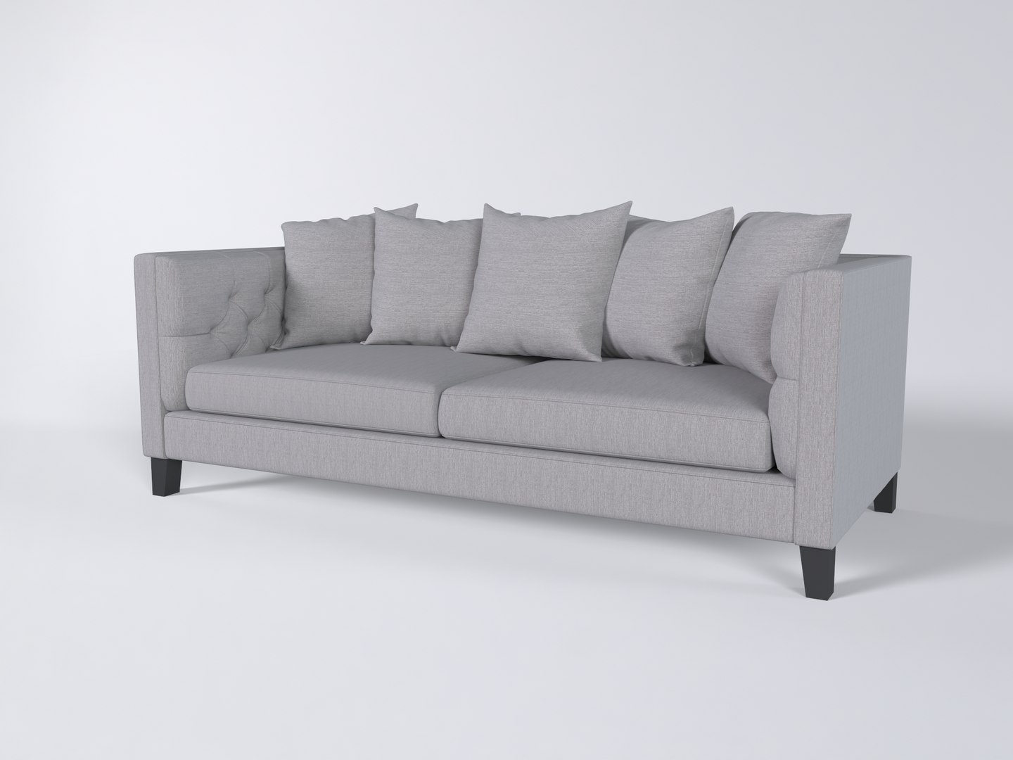 SAMY SOFA 3 NATURAL TO 3D Model - TurboSquid 1943988