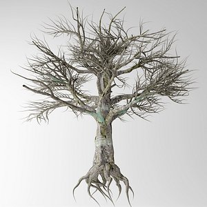 3D tree trunk