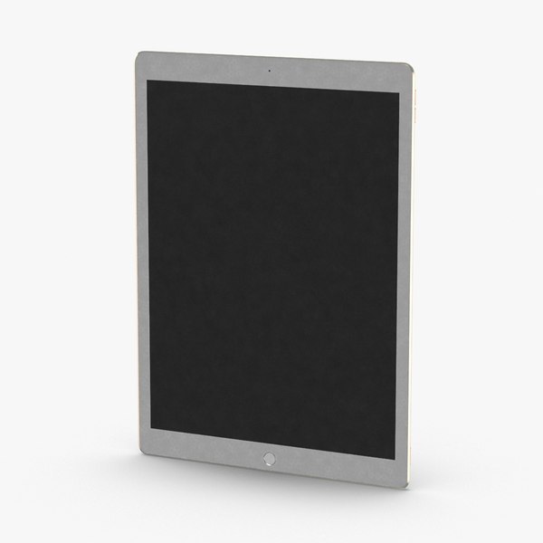 3D apple 12 9-inch ipad model