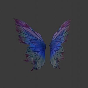 Butterfly wings 3D - Alas mariposa 3D model