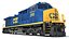 3D locomotive csx norfolk