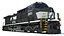 3D locomotive csx norfolk