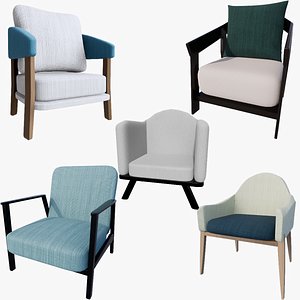 Ikea Armchair vol pack 1 3D model