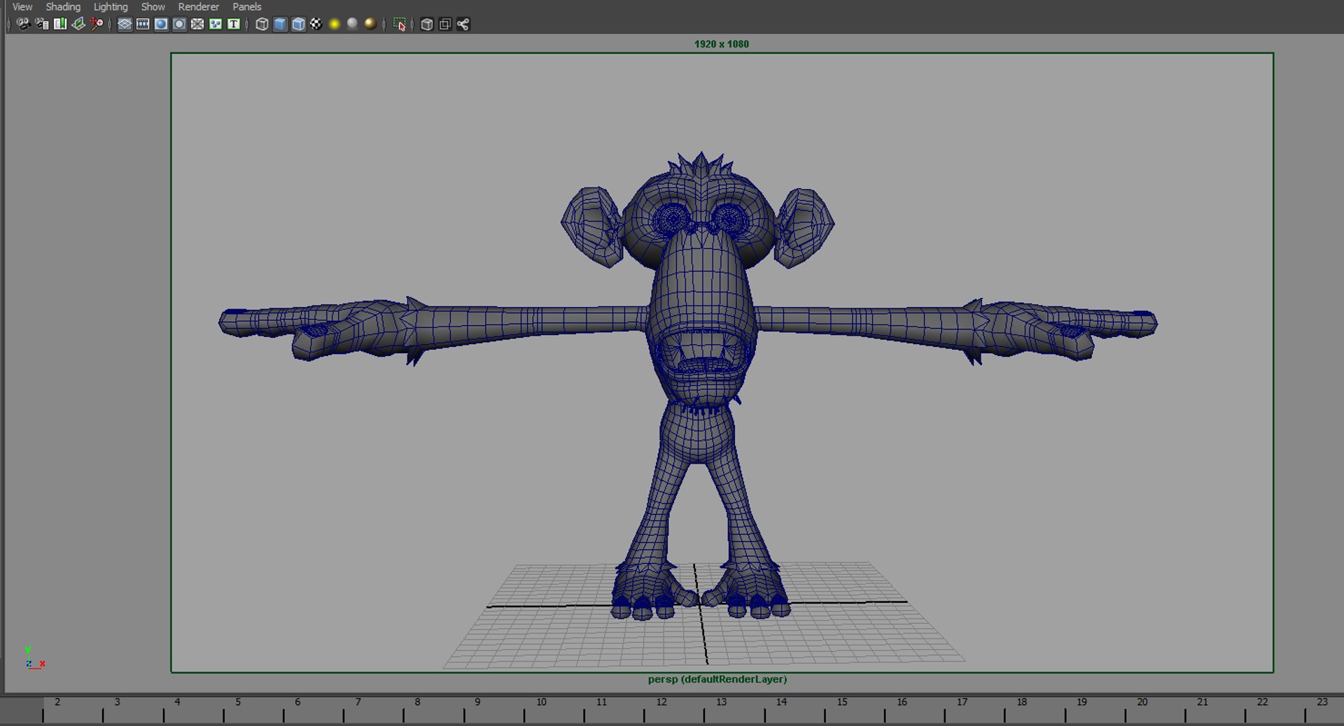 Monkey Cartoon Rigged Shape 3D Model - TurboSquid 1495445