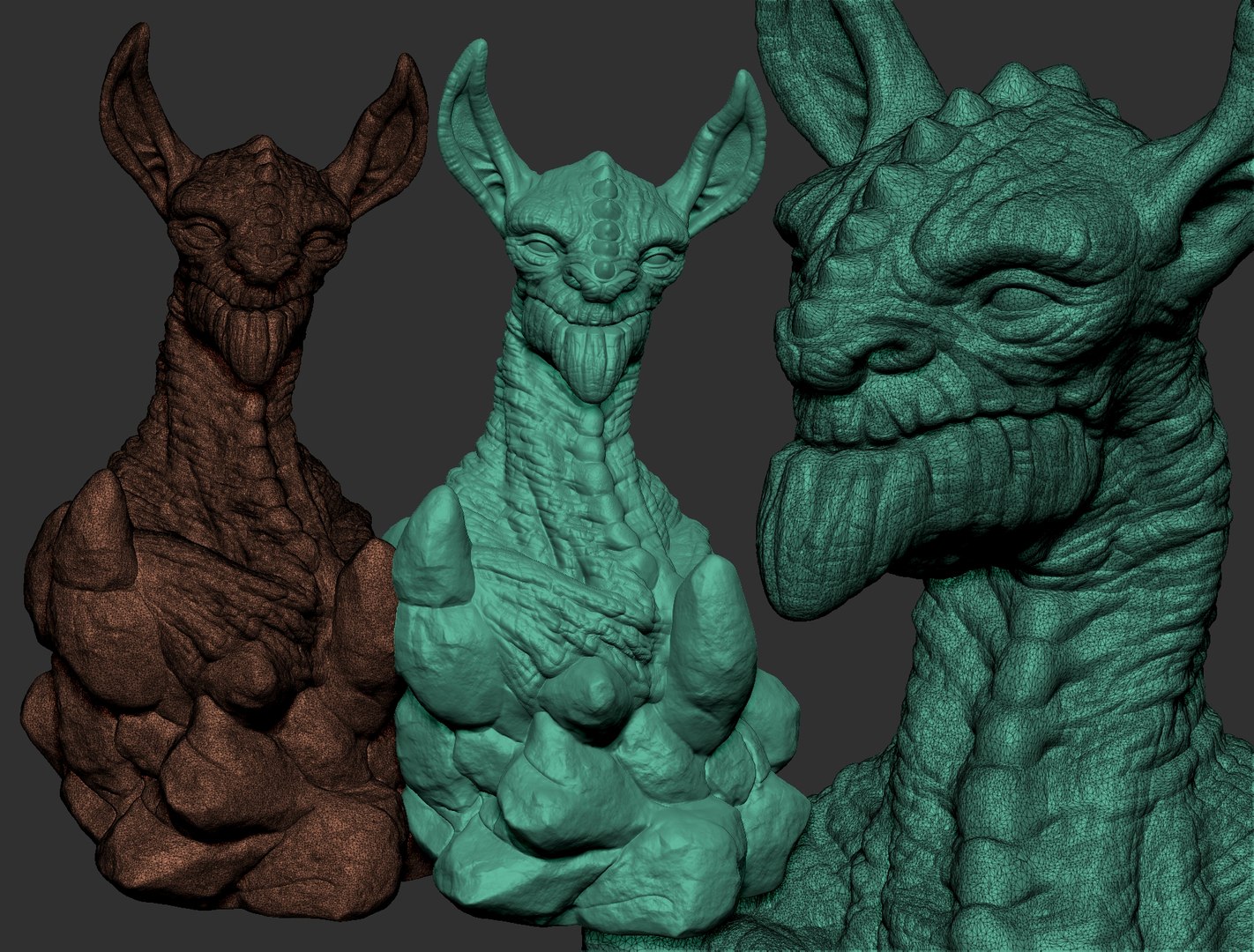 3D model reptilian bust https://p.turbosquid.com/ts-thumb/hO/dmuUqD/BVyfX9nY/reptilebust/jpg/1574841061/1920x1080/fit_q87/eb9d20c7d7c2321a81ee3b439ac247ddd193a8ec/reptilebust.jpg