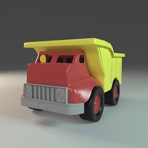 toy truck 3d model