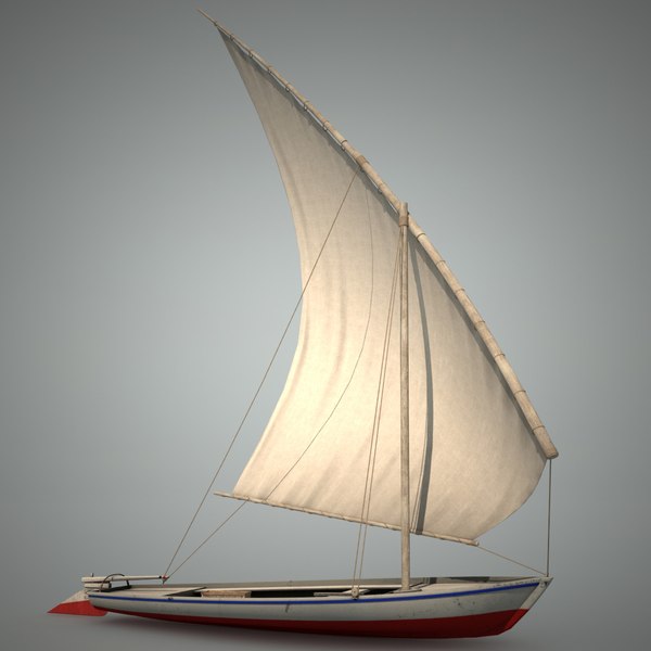 3d model sailing boat