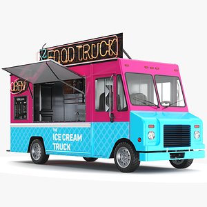 3D Detailed Ice Cream model