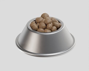 Dog food Bowl Stainless Steel Food Container