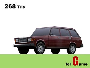 3d lada combi cars model