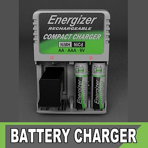 3d model energizer charger
