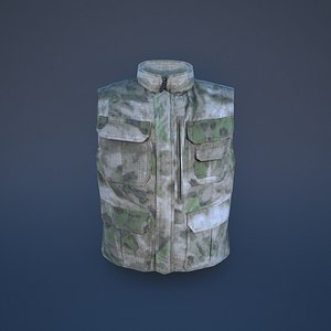 3D military vest model