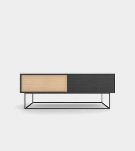 Low sideboard out of wood