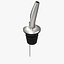 liquor bottle pouring spout 3D