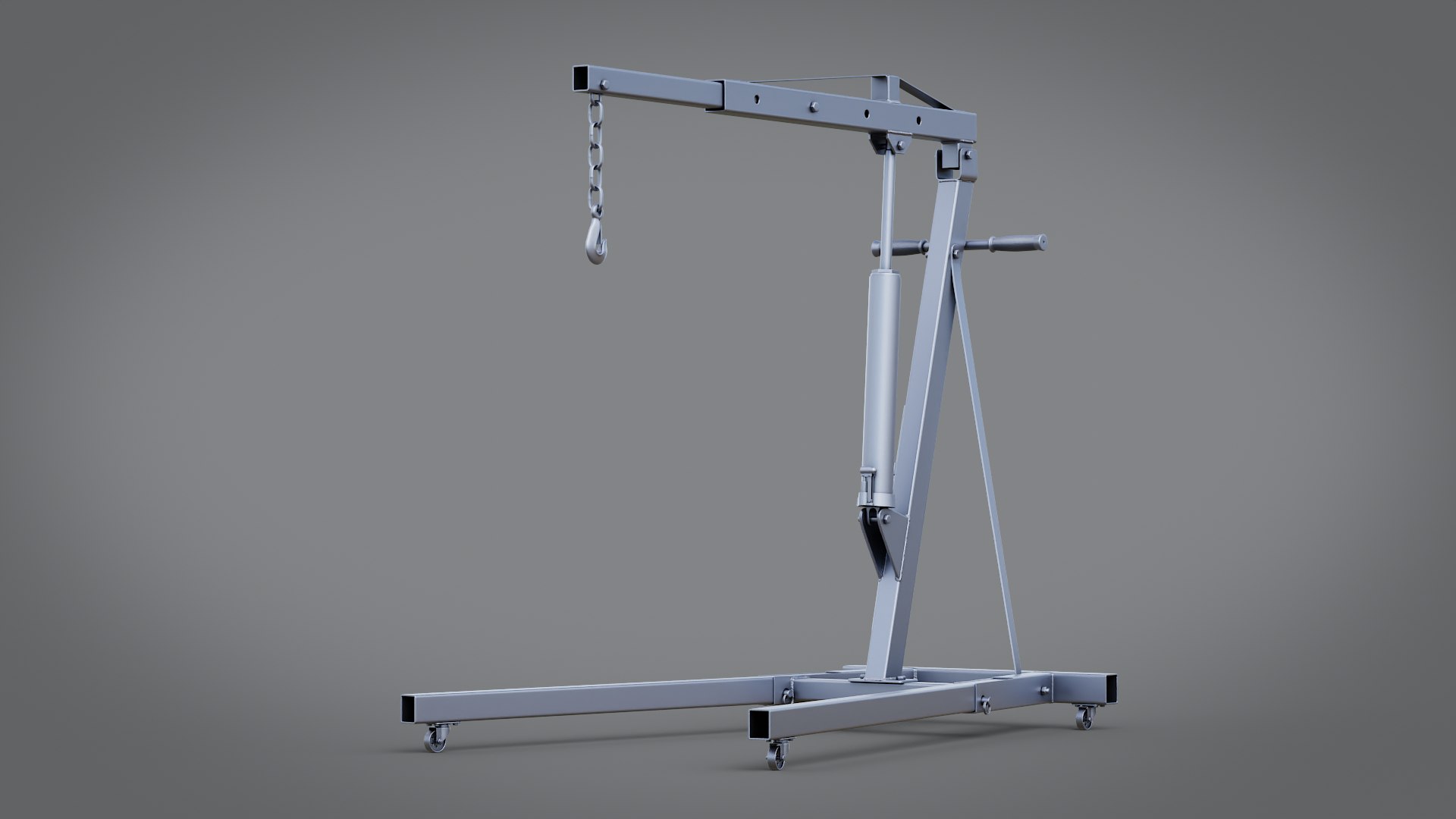 3D Car Crane Workshop Highpoly model - TurboSquid 2092640