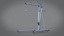 Car Crane Workshop Highpoly