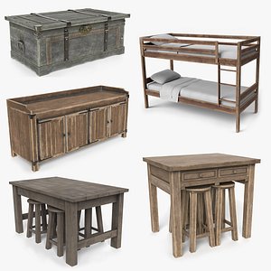 Old Wooden Furniture Collection