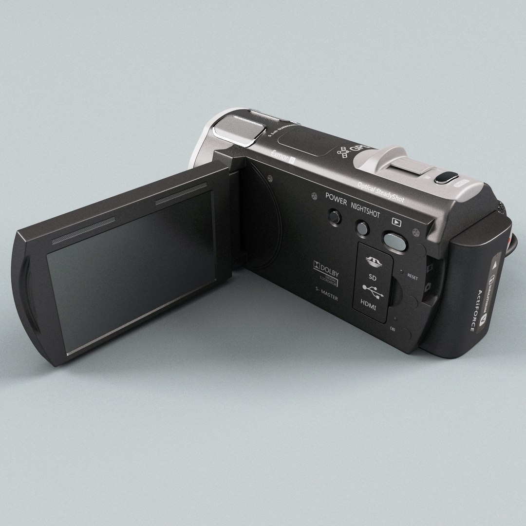 Handycam Sony Hdr-cx560v 64gb 3d Model