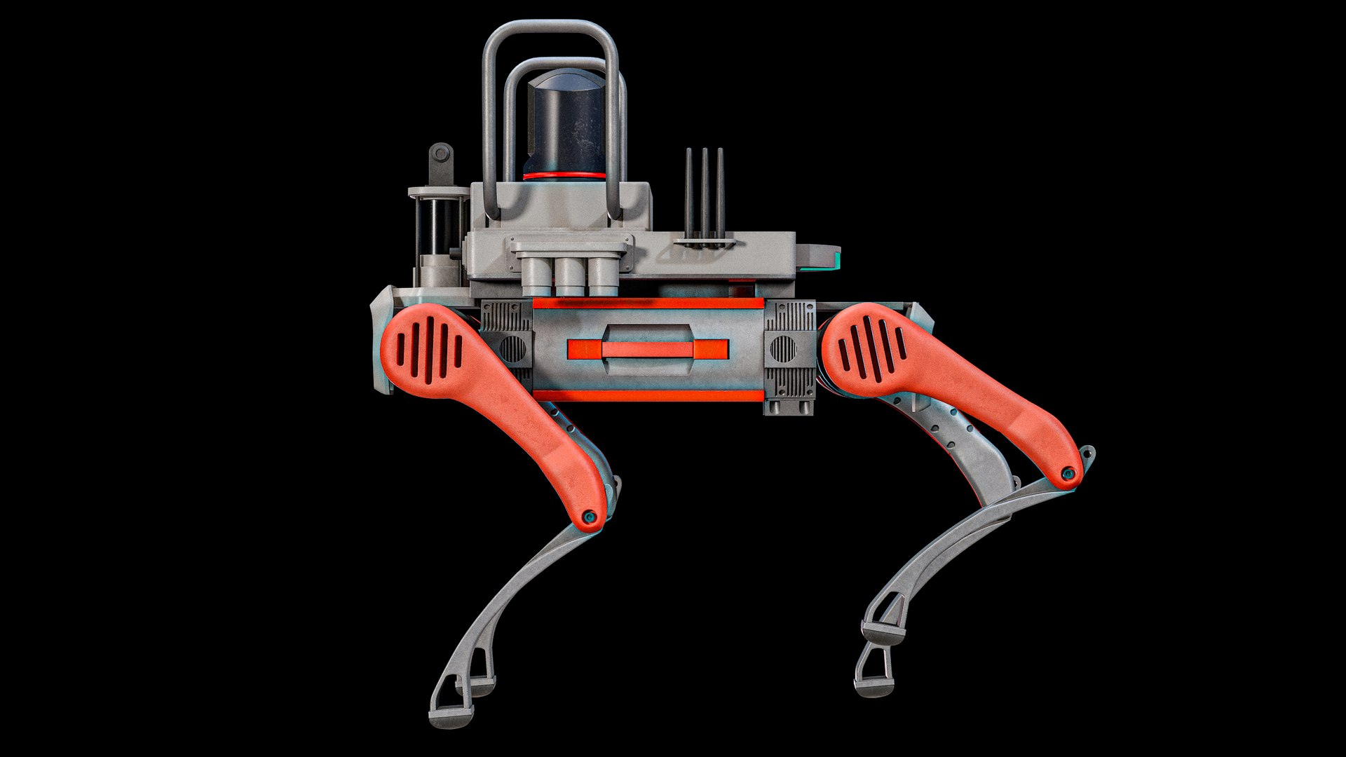 Unmanned Firefighters Robots Unitree B2 Package PBR 3D model https://p.turbosquid.com/ts-thumb/hP/6c0aeO/c1/r_viewport_019/png/1768055809/1920x1080/fit_q87/1073d56e5e50f982f9a32552ca23e0e35bf96c76/r_viewport_019.jpg